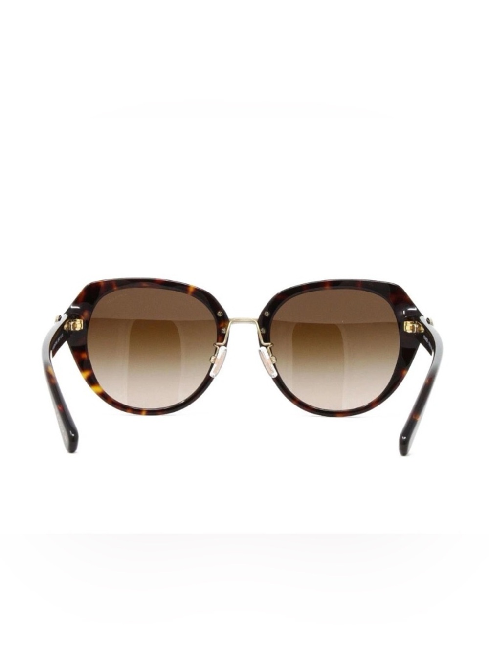 Coach Women's Sunglasses HC8331 512013 Dark Tortoise 55mm Brown Gradient Lens - Picture 3 of 10